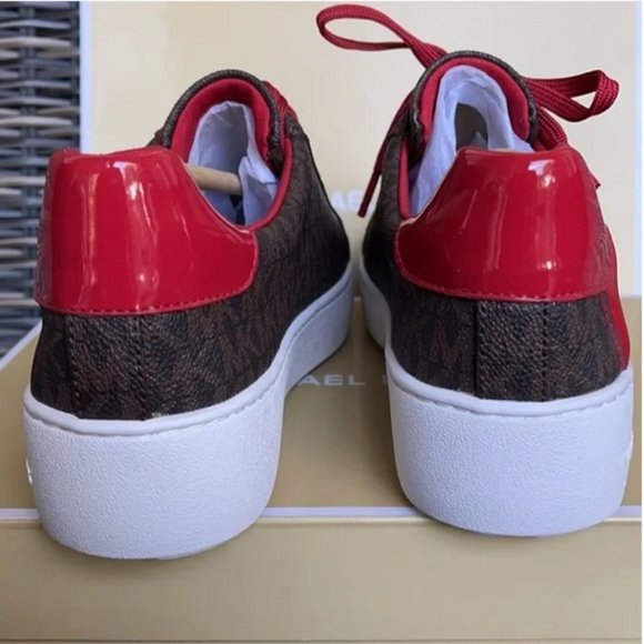 Michael Kors Poppy Lace Up MK Sig Small WMNS - Picture 15 of 16